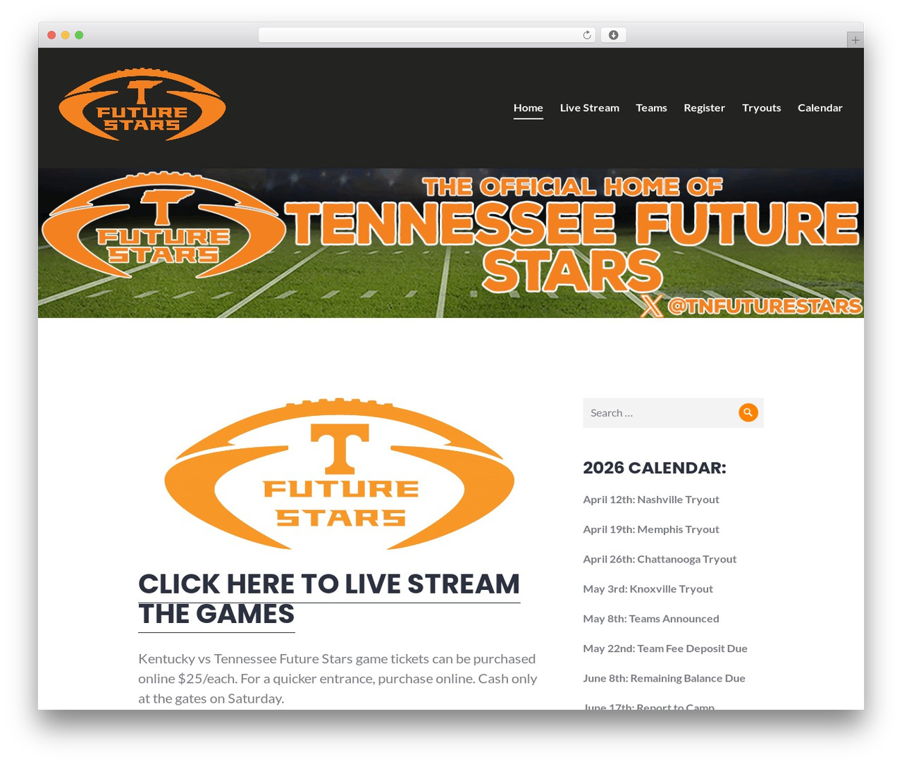 Stackable WordPress page theme - tennesseefuturestars.com Stackable WordPress page theme - tennesseefuturestars.com