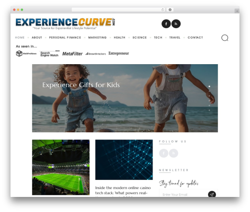 Theme WordPress Marcell - experiencecurve.com
