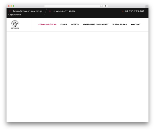 Theme WordPress Pure - inwestum.com.pl