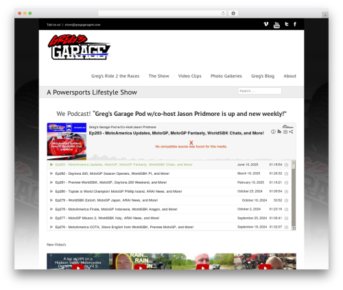Dd simple photo gallery WordPress plugin - gregsgaragetv.com