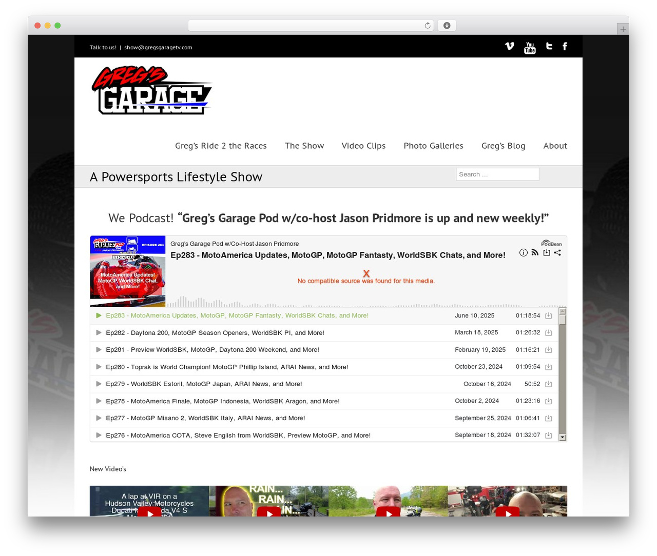 WordPress theme Avada - gregsgaragetv.com WordPress theme Avada - gregsgaragetv.com