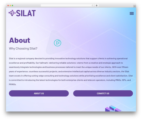 WordPress theme Cryption - silattech.com