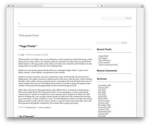 WordPress theme Grayscales - gracedig-it.com
