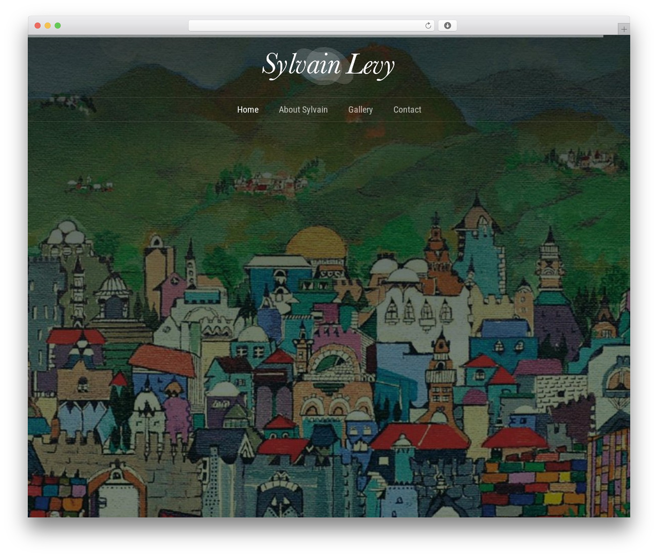Lambda premium WordPress theme - sylvainlevy.com