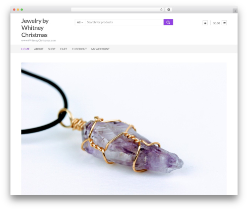 Shopper best WooCommerce theme - whitneychristmas.com