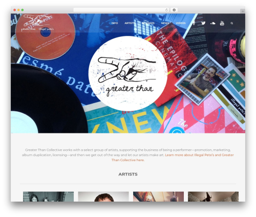 Wolf widgets pack WordPress plugin - greaterthancollective.com