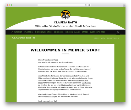 Tracks pro WordPress plugin - claudiaraith.com