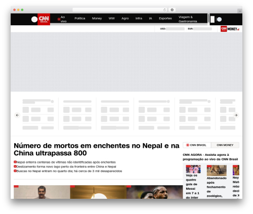 WordPress theme Base theme CNNBrasil - www.cnnbrasil.com.br
