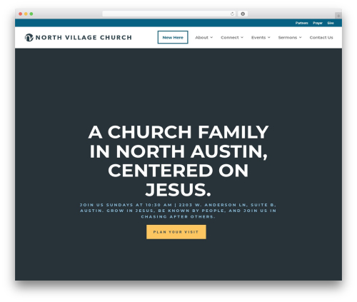 Advanced sermons pro WordPress plugin - northvillagechurch.com