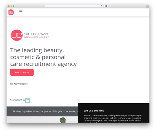 WordPress theme Hello Elementor - arthuredward.com