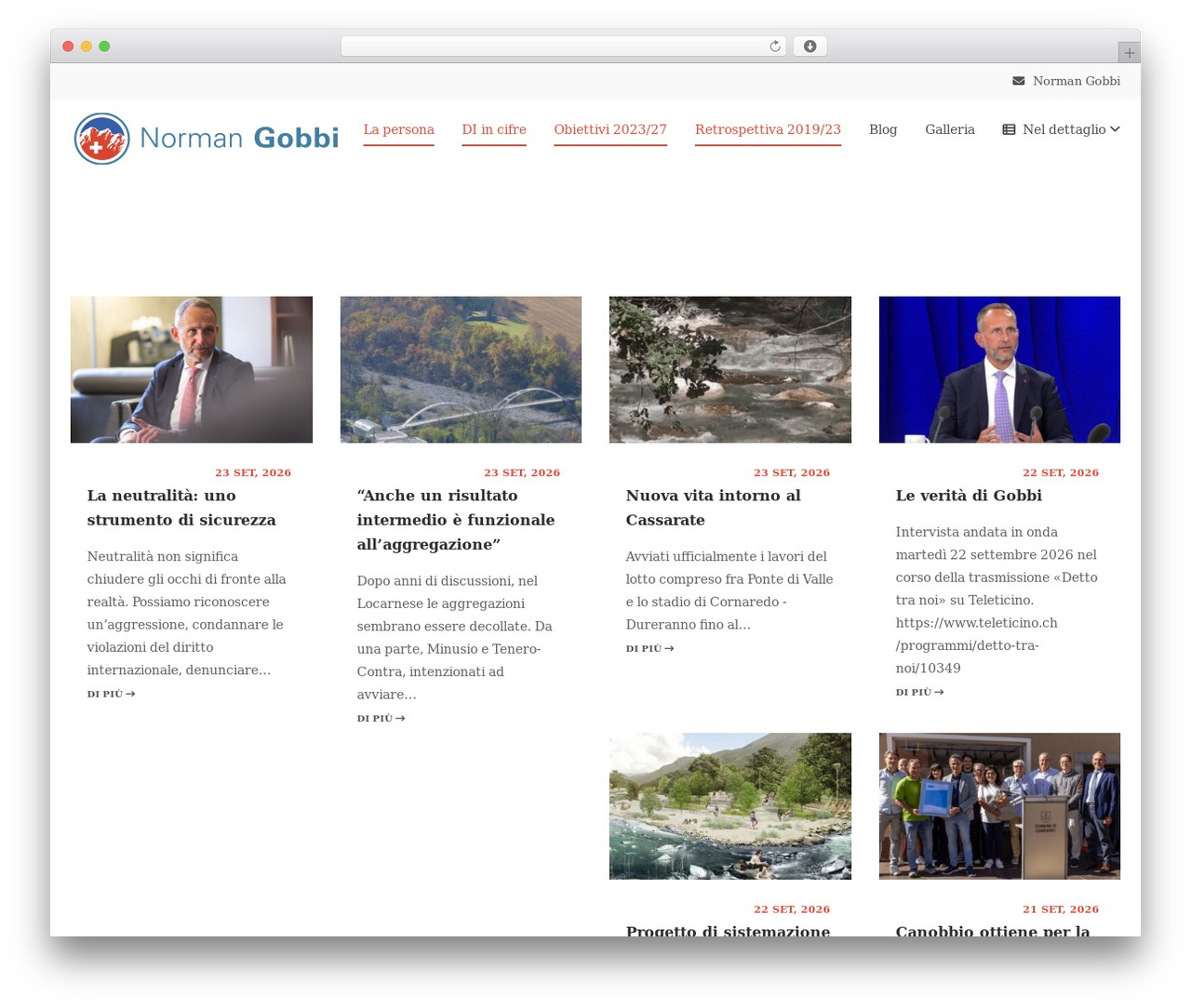 Nominee theme WordPress - normangobbi.ch