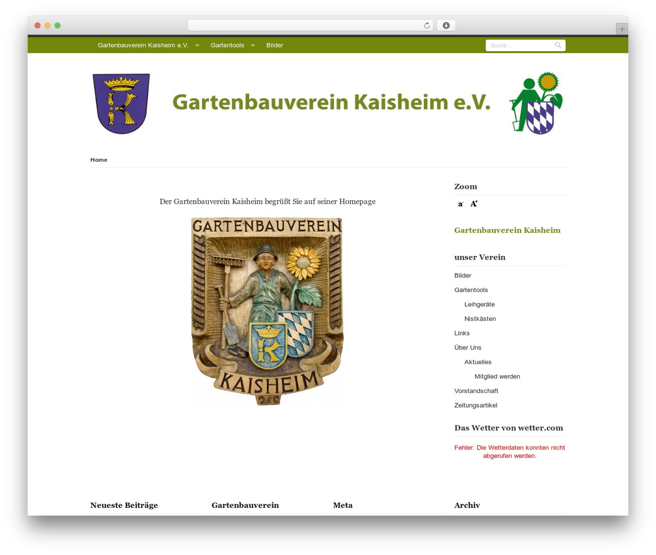 Rumput Hijau WordPress theme - gartenbauverein-kaisheim.de