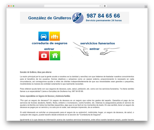 theme1636 WordPress theme design - grulleros.com