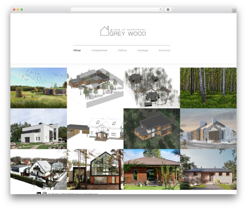 Vulcano WordPress theme - greywoodarchitects.com
