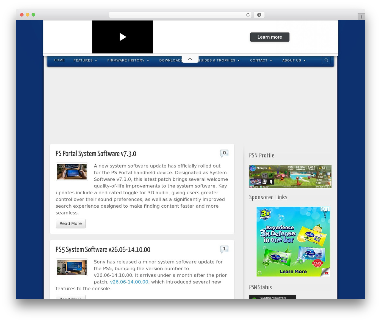 Alyeska WordPress news theme - xtremeps3.com