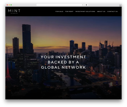 Divi WordPress theme - mintresidential.com.au