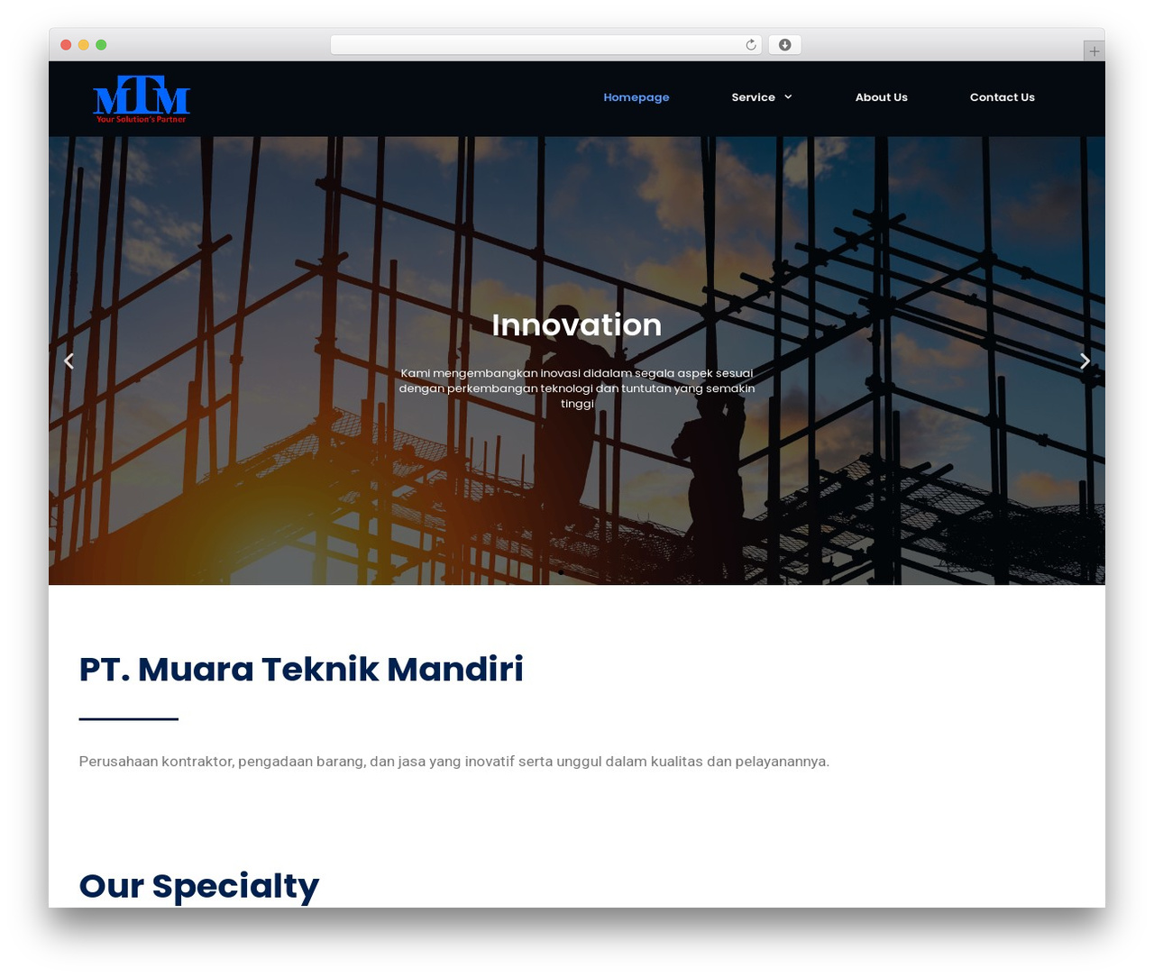 GeneratePress WordPress theme - muarateknik.com