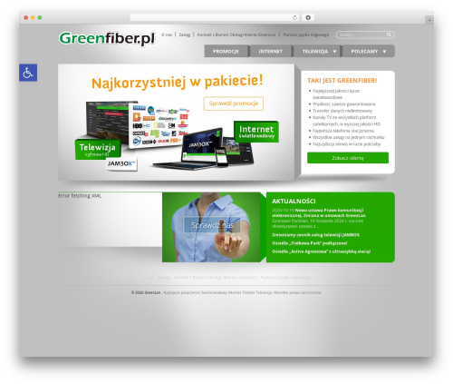Jambox WP Theme WordPress theme - greenfiber.pl