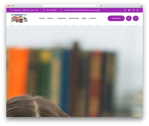 Knirpse WordPress website theme - gechildcare.com