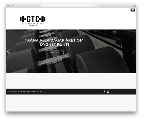 WordPress theme Enterprise WordPress Theme - gamlebytc.se