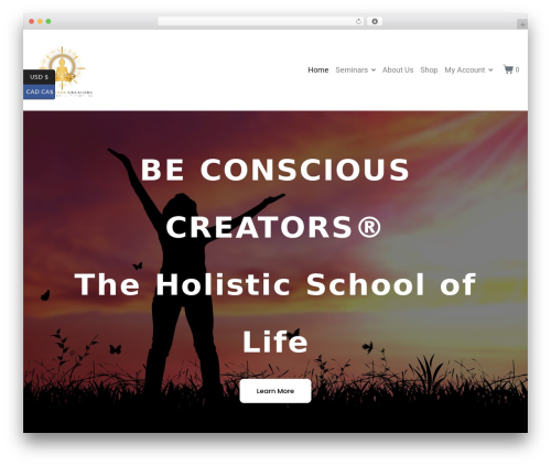 Events virtual WordPress plugin - be-conscious-creators.com