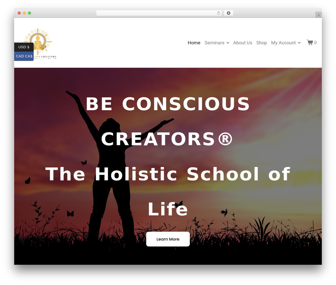 WordPress theme JupiterX - be-conscious-creators.com