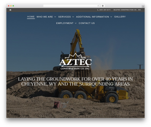 Beacon Theme WordPress theme - aztecconstructioncoinc.com