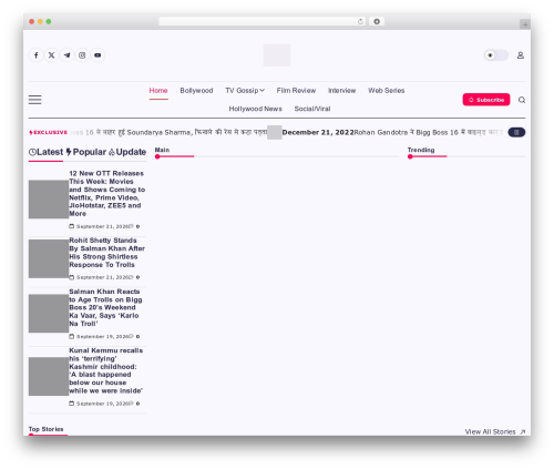 Blogsy free website theme - bolbollywood.in Blogsy free website theme - bolbollywood.in