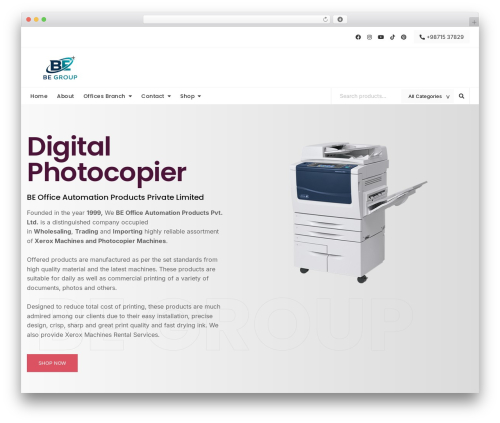 Bosa WordPress theme design - copier.in Bosa WordPress theme design - copier.in