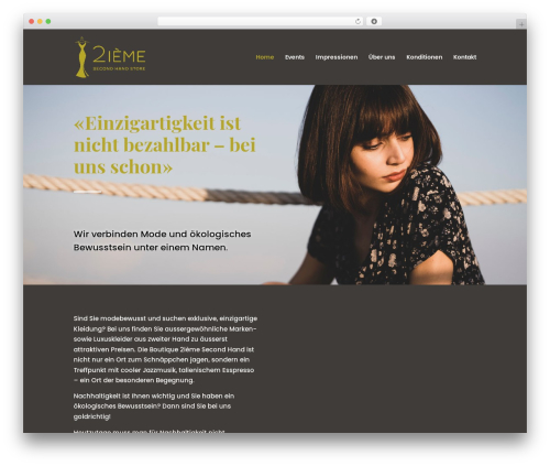 Divi premium WordPress theme - 2ieme.ch