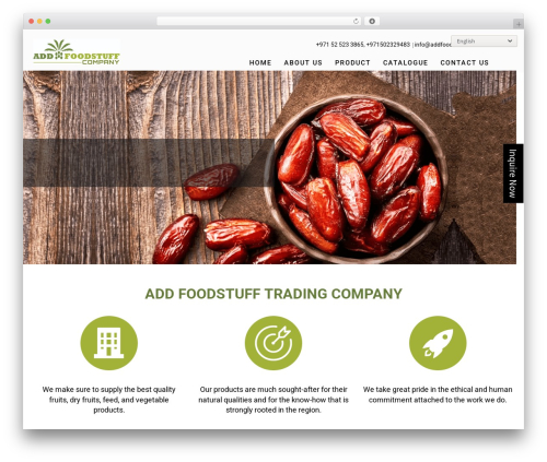 jcoe theme WordPress - addfoodstuff.com