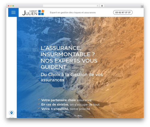 lasai premium WordPress theme - cabinetjulien.com