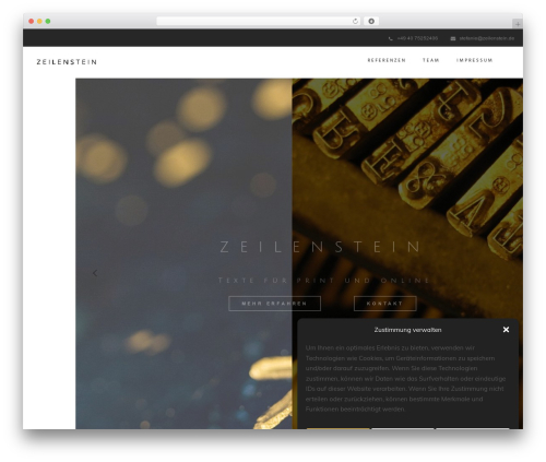 Maple WordPress theme - zeilenstein.de Maple WordPress theme - zeilenstein.de