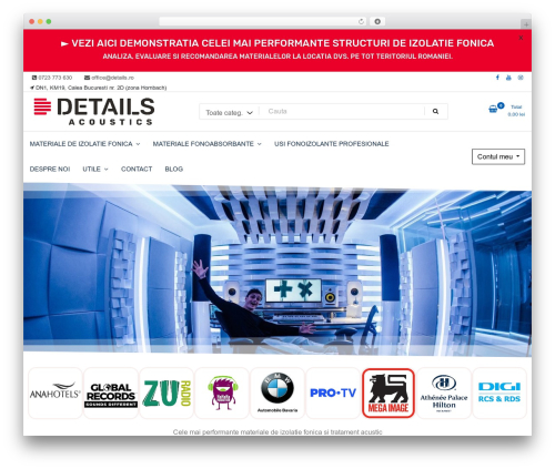 Newstore WordPress theme - details.ro