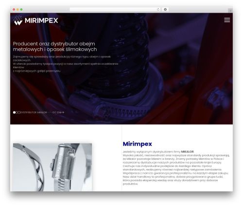 theme premium WordPress theme - mirimpex.pl