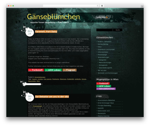 Urban View WordPress theme - gaensebluemchen.wagenplatz.at