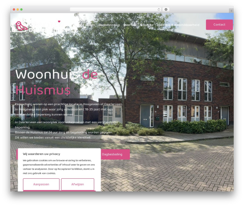 WordPress theme Hello Elementor - woonhuisdehuismus.nl