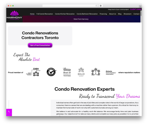 WordPress theme SD Parent Theme - harmonycondoreno.ca