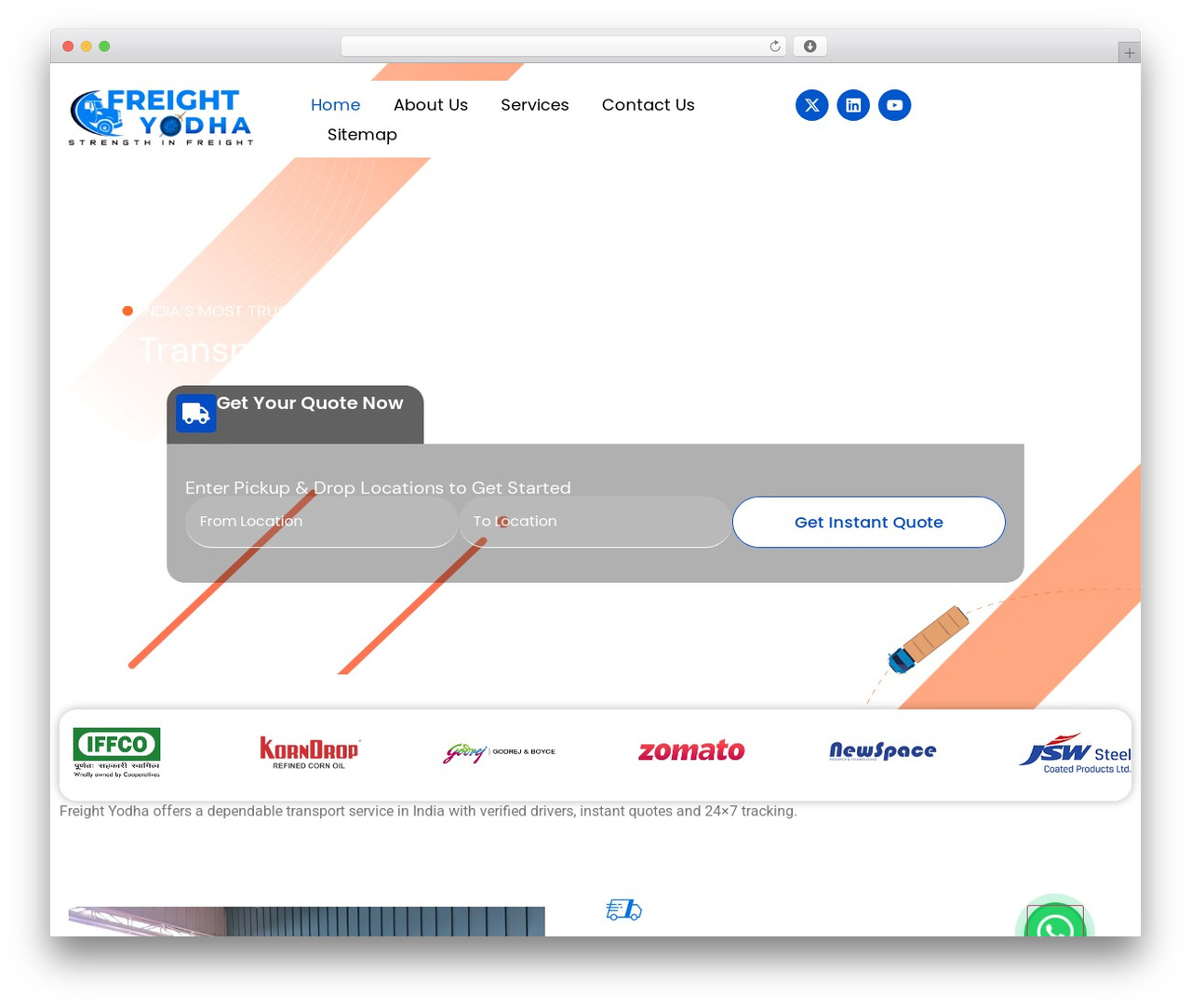 WP theme Hello Elementor - freightyodha.com WP theme Hello Elementor - freightyodha.com