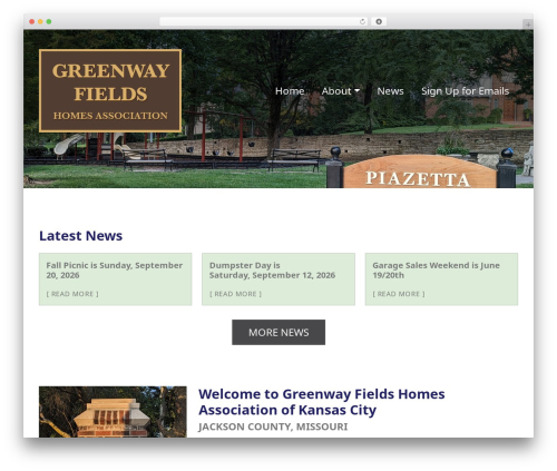 WP theme JW Bootstrap - greenwayfields.org WP theme JW Bootstrap - greenwayfields.org