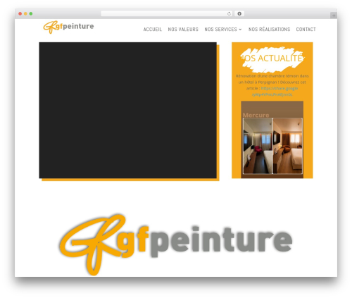 Divi theme WordPress - gfpeinture.fr