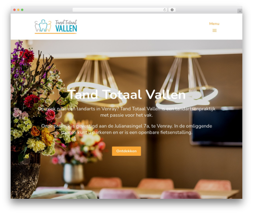 Divi theme WordPress - tandtotaalvallen.nl
