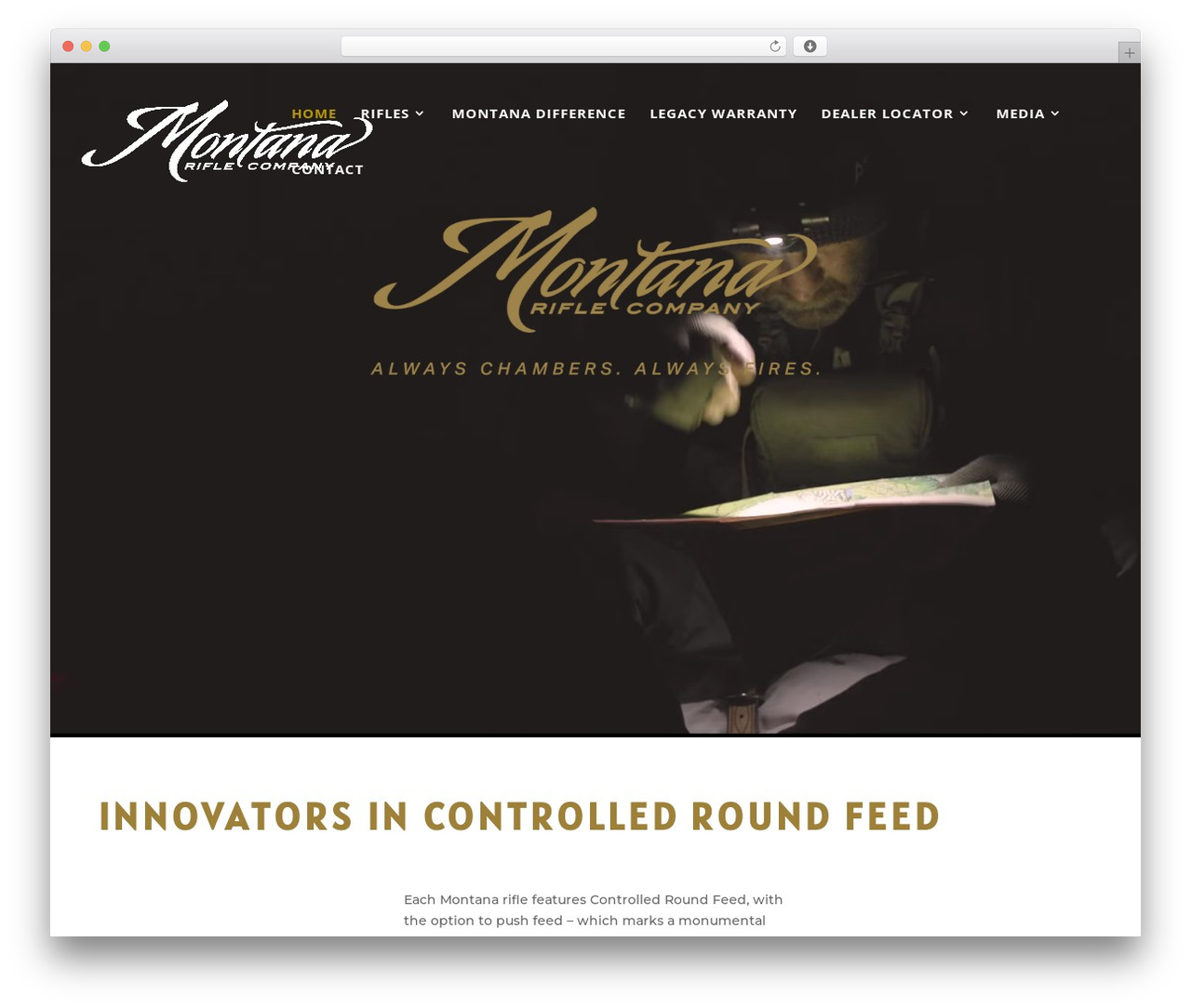 Divi WordPress theme - montanarifleco.com Divi WordPress theme - montanarifleco.com