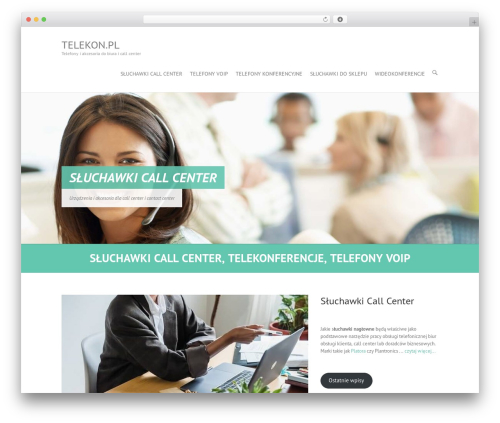 Interface Pro best WordPress theme - telekon.pl
