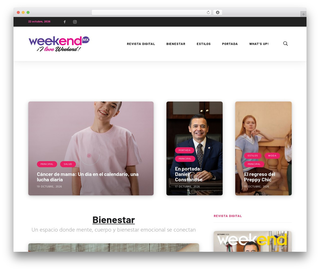 Moro theme WordPress - weekend.mx Moro theme WordPress - weekend.mx