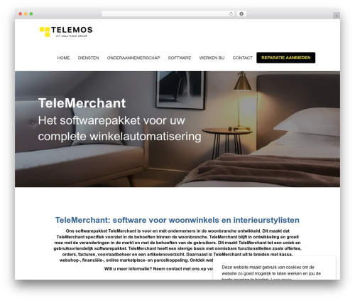 Popup contact form (popup-contact-form) free WordPress plugin - telemos.nl/software/woonbranche/telemerchant