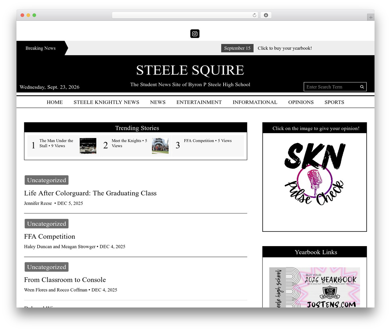 SNO FLEX WordPress theme - steelesquire.com SNO FLEX WordPress theme - steelesquire.com