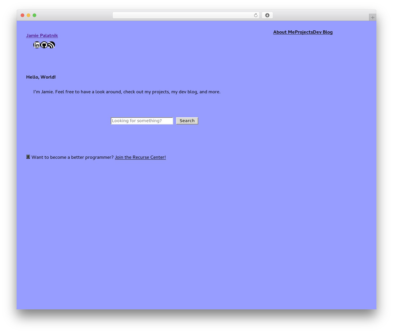 Sten WP theme - jamiepalatnik.com