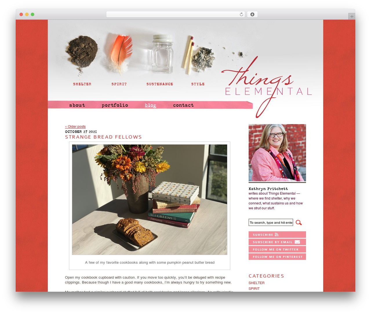Things Elemental WordPress theme - thingselemental.com