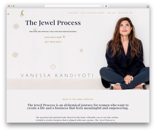 WordPress theme Divi - thejewelprocess.com